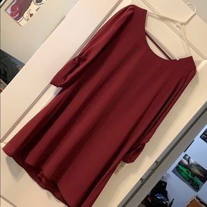 Dress- burgundy XL